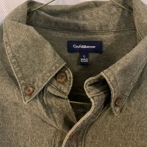 Grey/brown button down